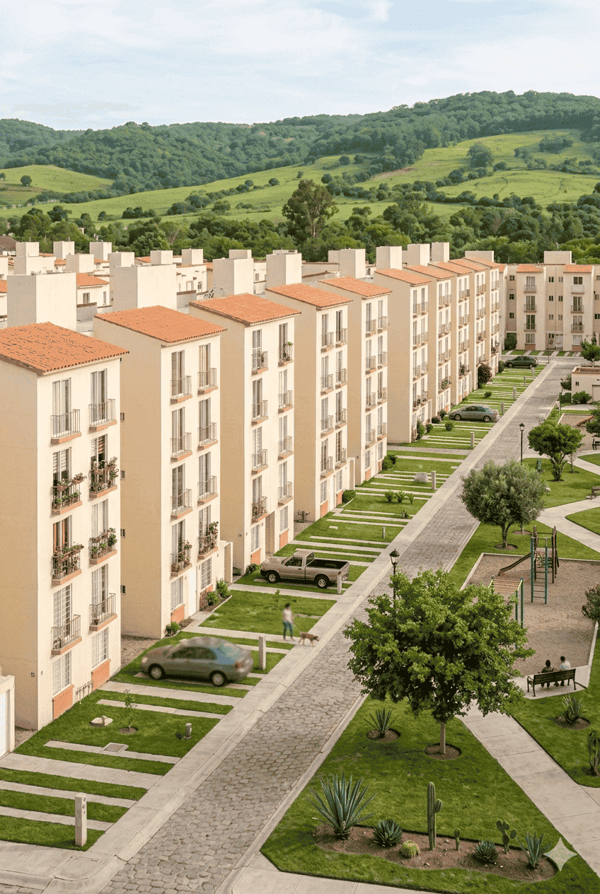 Conjunto de departamentos en Tula de Allende